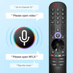 (Pack of 2) Replacement Remote Control Compatible for Roku TV,for TCL Roku/for Hisense Roku/for Onn Roku(Not for Roku Stick,Box and Players)