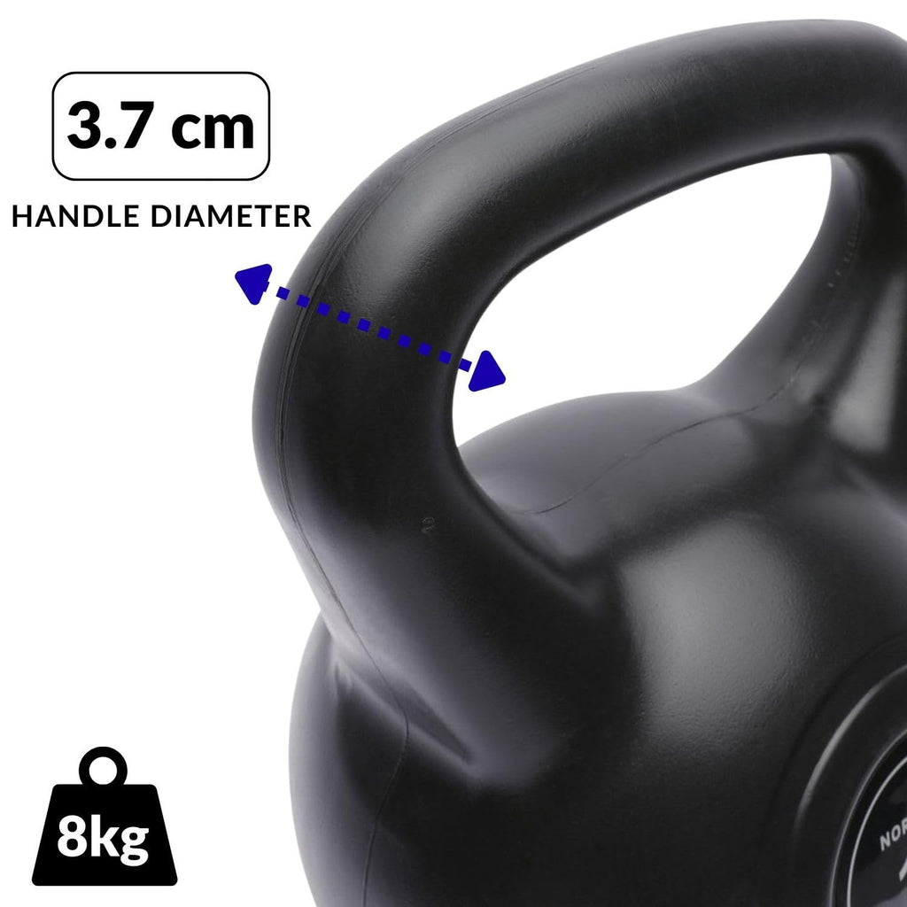 NORTHERN Vinyl Kettlebell 2kg-14kg - Strength Training Weight