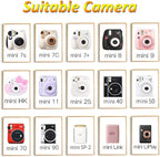 Fujifilm Instax Mini Instant Camera Film: 40 Shoots Total, (10 Sheets x 4) - Capture Memories Anytime, Anywhere - Boomph's Comprehensive Ultimate Performance Cloth Solution for Perfect Picture Quality