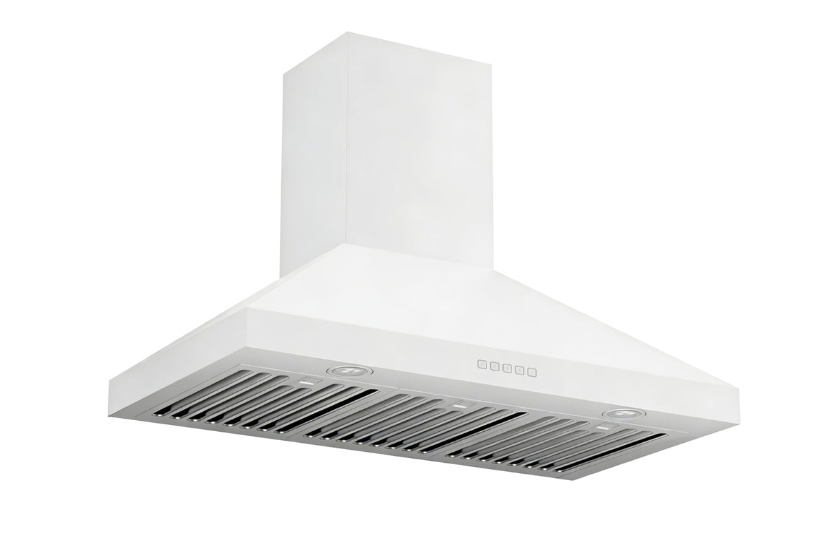 Hauslane Wall Mount Range Hood 30 Inch Convertible 350-750 CFM Low Noise