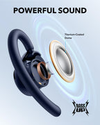 Soundcore V20i by Anker Open Ear Earbuds, Open Ear Headphones True Wireless