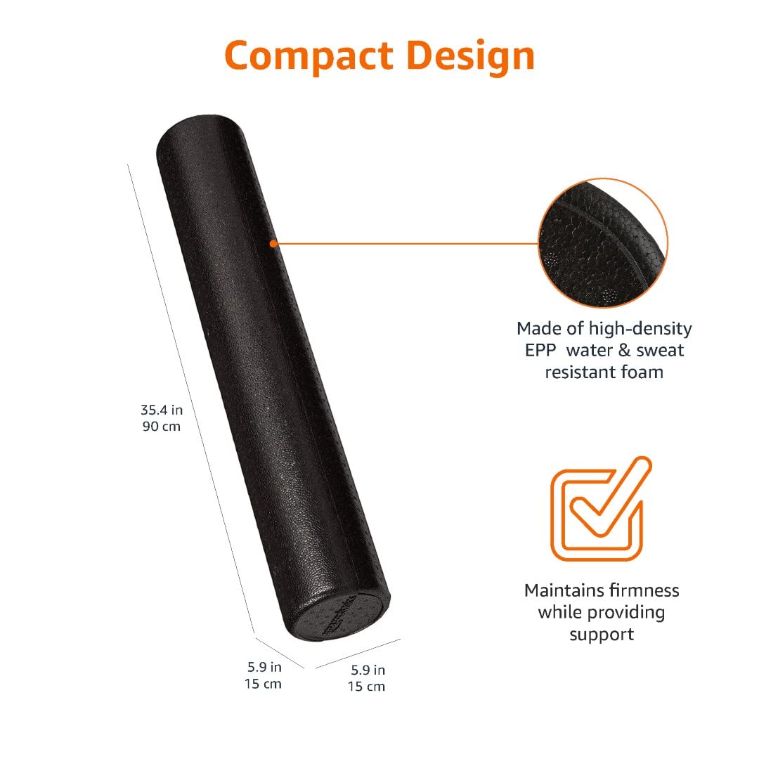 Amazon Basics High-Density Round Foam Roller
