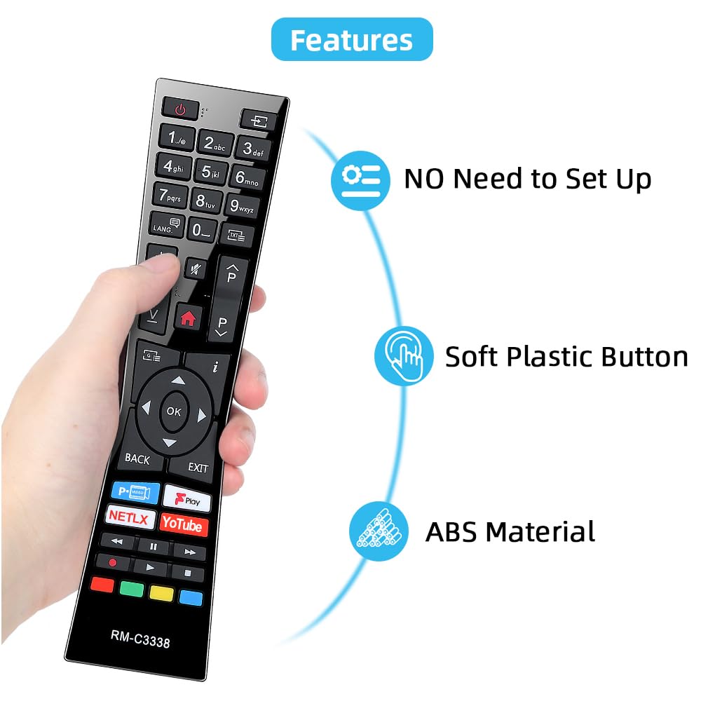 Seniors Elderly Big Button Universal Extra Large Remote Control UNOCAR
