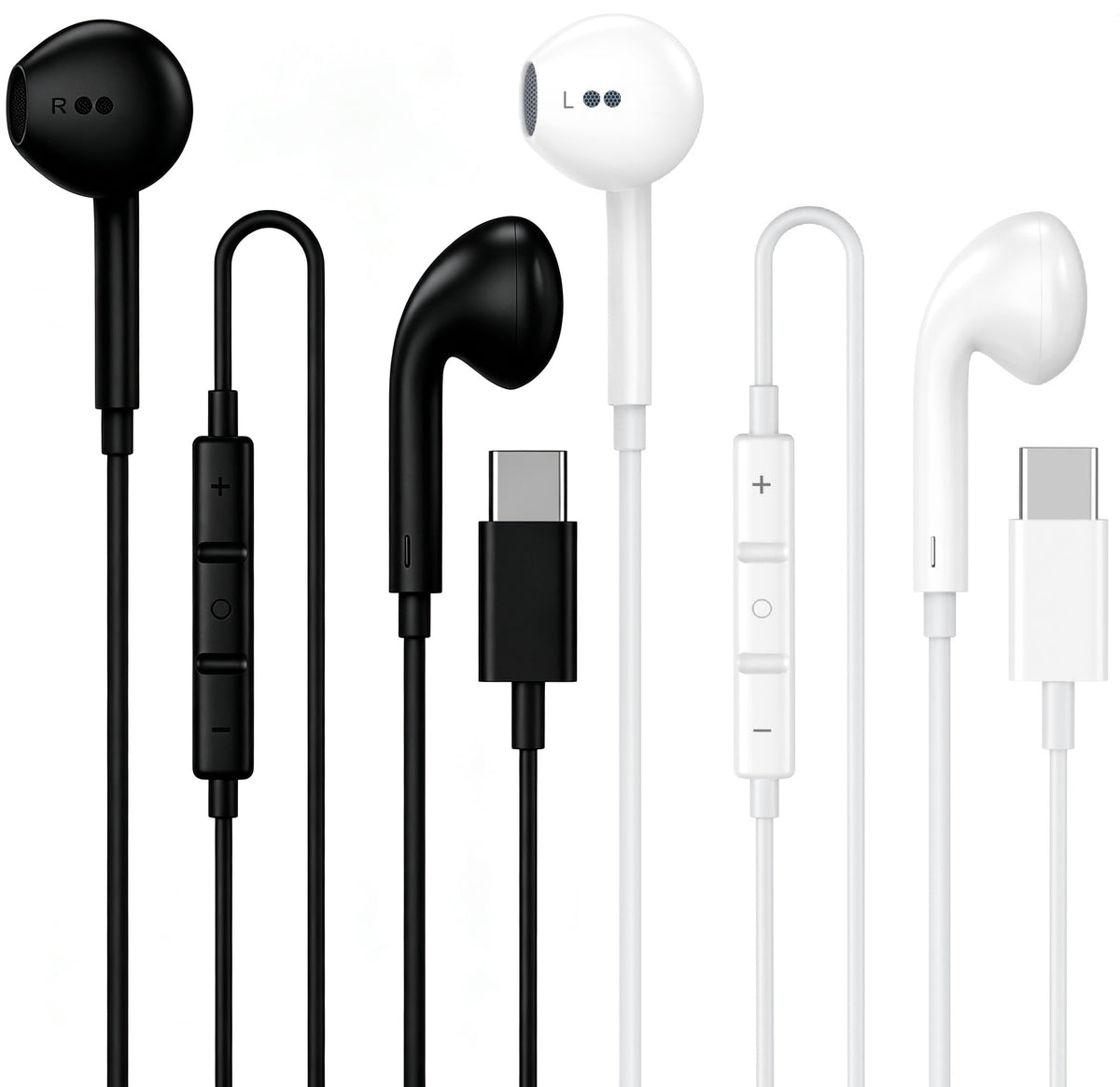2 Pack [Apple MFi Certified] Wired Headphones for iPhone 14 13 12 Pro Max