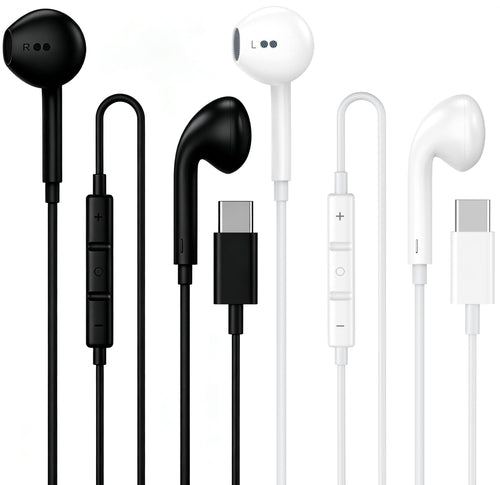 2 Pack [Apple MFi Certified] Wired Headphones for iPhone 14 13 12 Pro Max