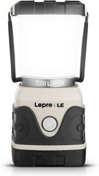 LE Camping Lantern Battery Powered, 1000lm Camping Light, Warm & Cool Lamp