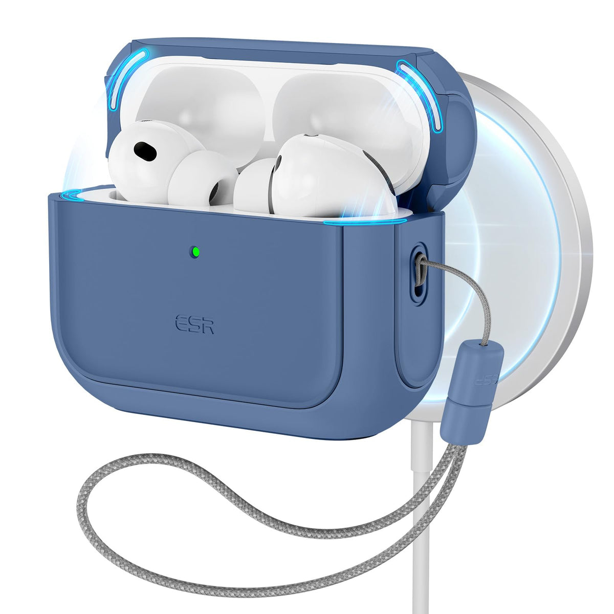 ESR for AirPods Pro 3 Case, Compatible with MagSafes, Purple