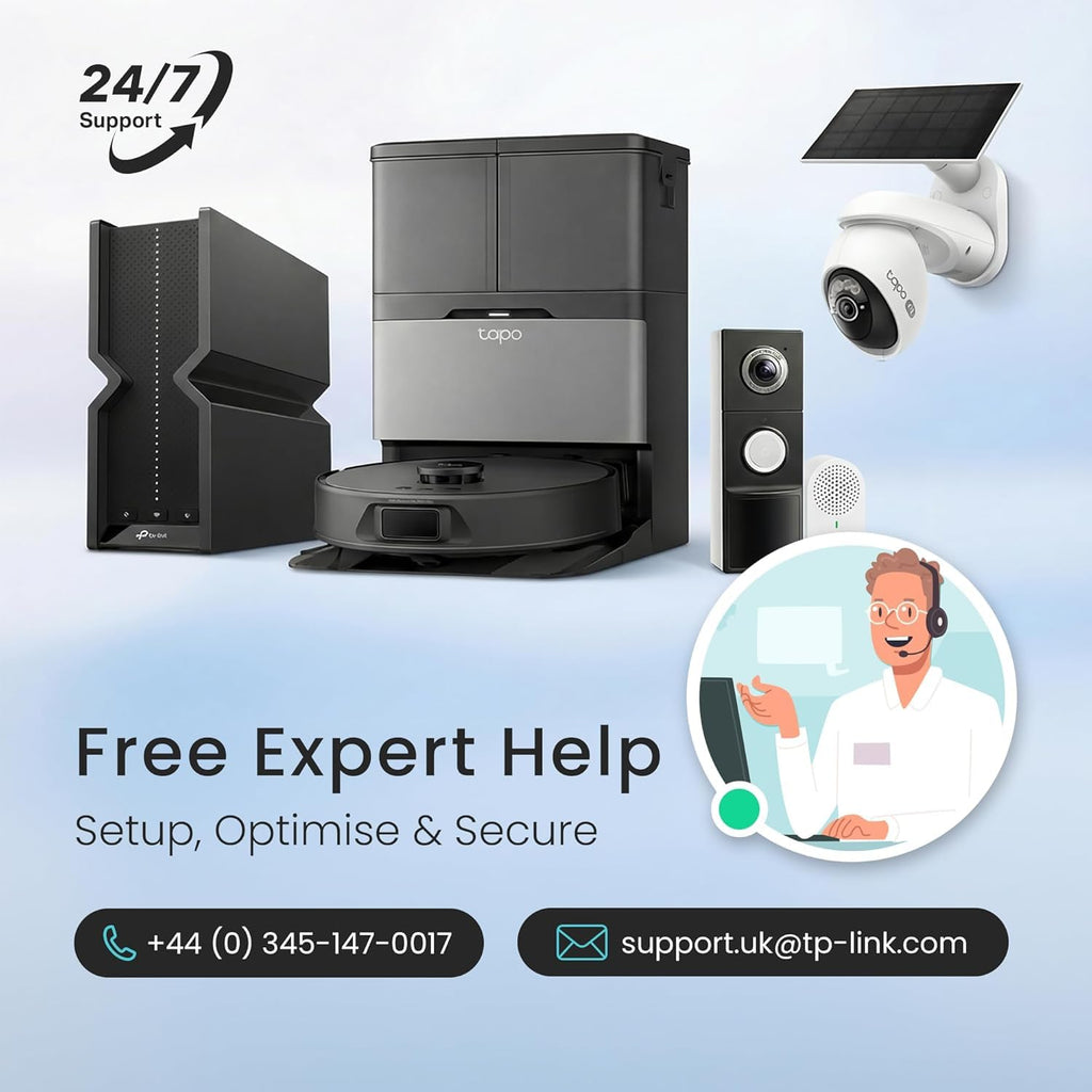 Tapo TC46 4K 8MP Pan/Tilt Outdoor Security Camera CCTV Camera