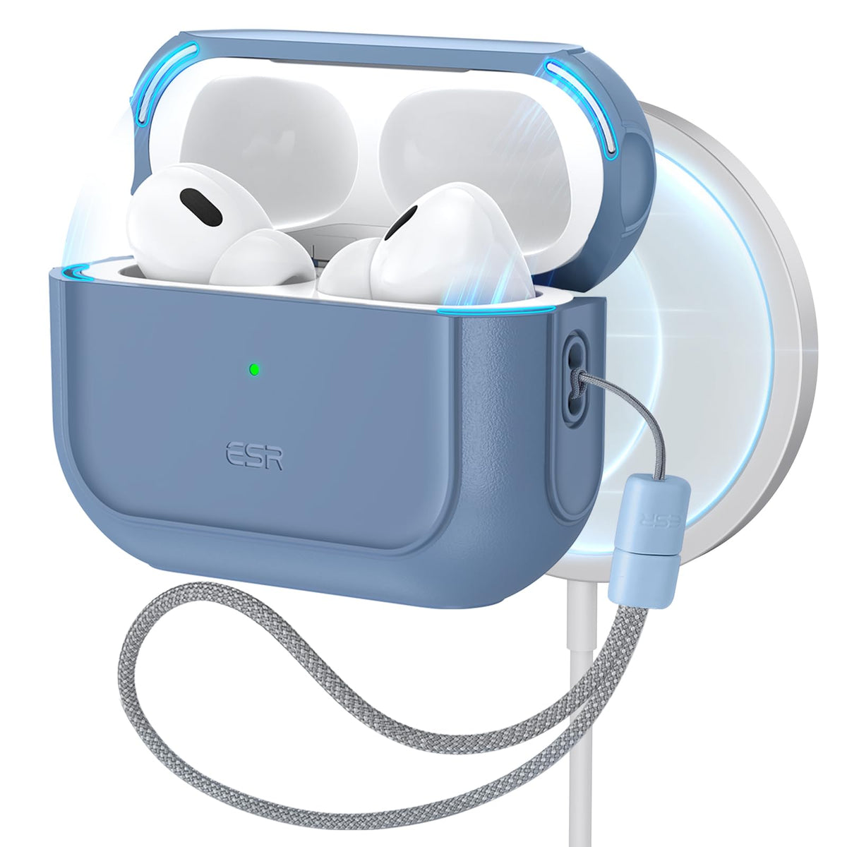 ESR for AirPods Pro 3 Case, Compatible with MagSafes, Purple