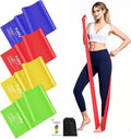 Fokky 2M Resistance Bands, Exercise Band with 4 Different Resistance Levels