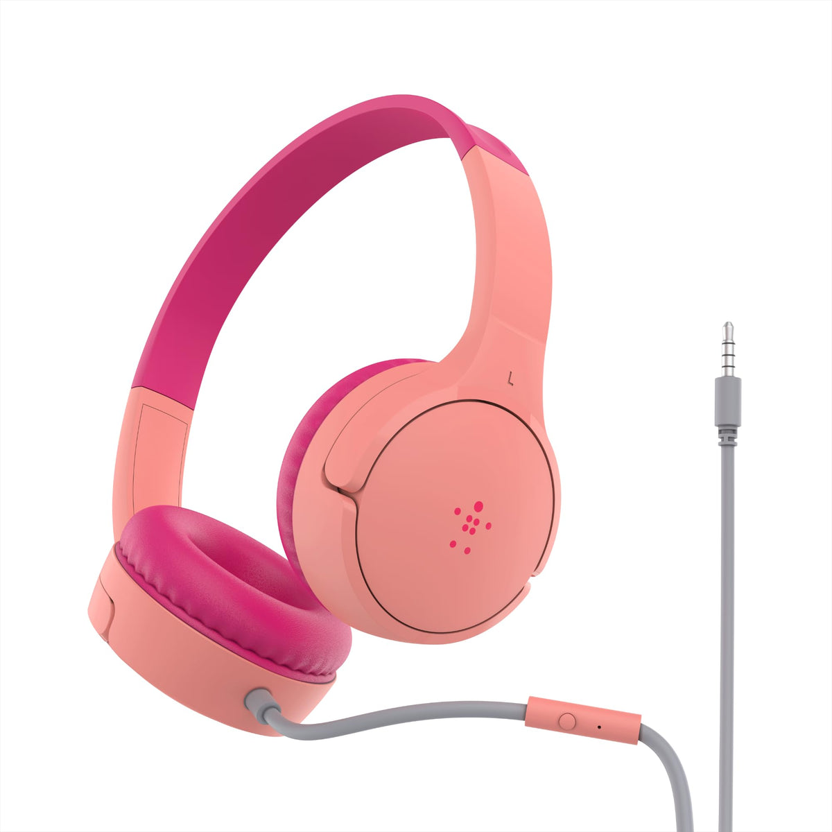 Belkin SoundForm Mini Kids Headphones, Wireless & Wired, 30H Playtime, Case