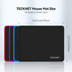 TECKNET Mouse Mat, 270 x 210 x 3 mm Gaming Mouse Pad - Starry Night