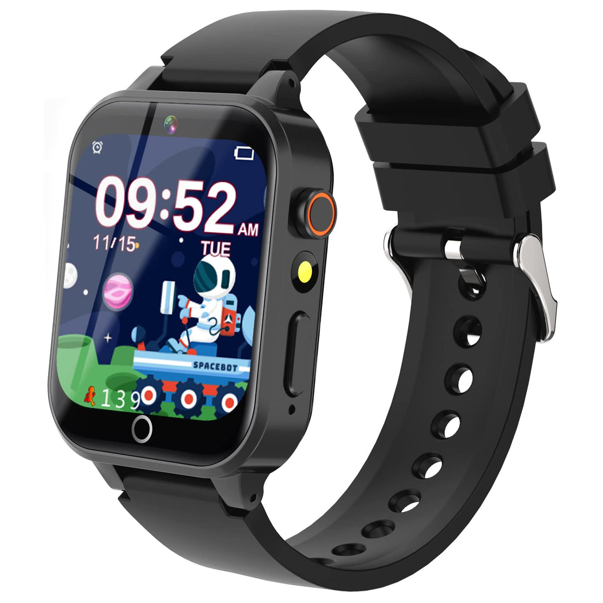 Kids Smart Watches Girls Age 5-12, 26 Games High-Resolution Touchscreen Kids Watch with Video Camera Music Player Pedometer Flashlight 12/24 hr Educational Toys Birthday Gifts for Girls Ages 6 7 8