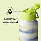 BOTTLE BOTTLE Stainless Steel Bottle with Straw and Pill Box
