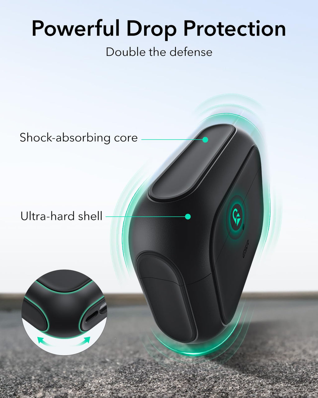 ESR for AirPods Pro 3 Case, Compatible with MagSafes, Purple