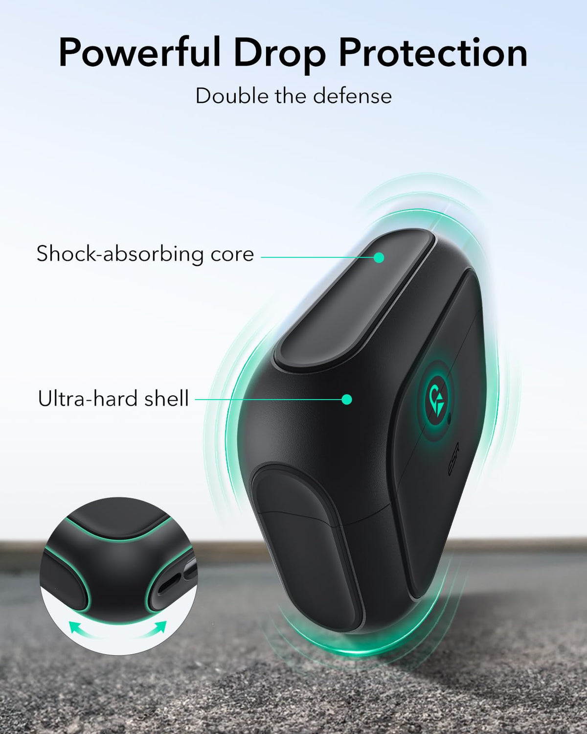ESR for AirPods Pro 3 Case, Compatible with MagSafes, Purple