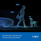 Tapo TC46 4K 8MP Pan/Tilt Outdoor Security Camera CCTV Camera