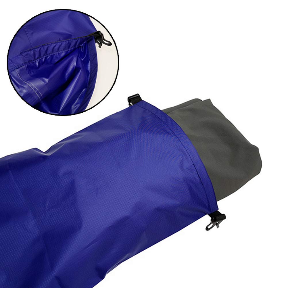 kuou 5 Pack Waterproof Dry Bags, 1.5L-6L, Lightweight, Black