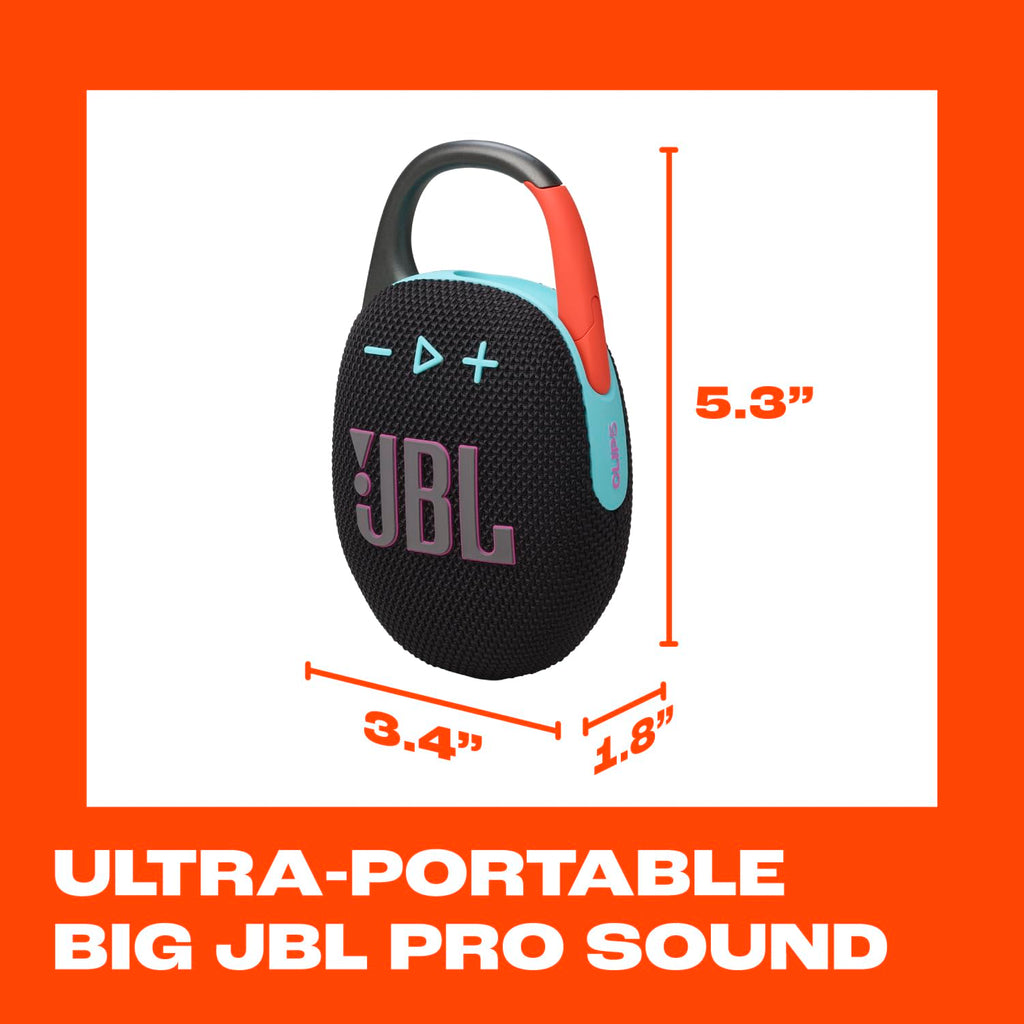 JBL Clip 5 - Ultra-Portable Waterproof Speaker - Sand