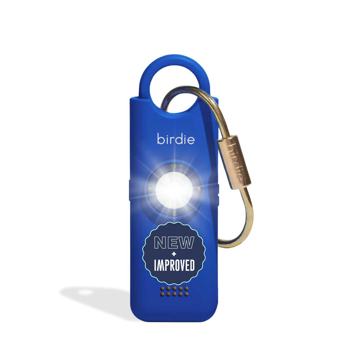 She’s Birdie 3.0 New Version – The Original Personal Safety Alarm for Women by Women–Loud Siren, Flash Light and Rechargeable Battery in a Variety of Colors (Coral Orange)