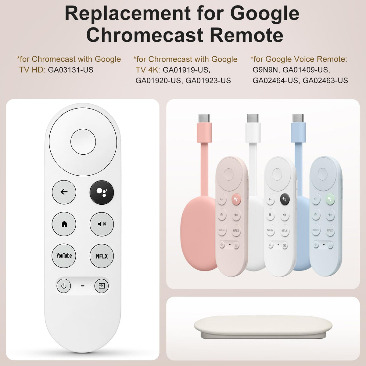 Universal Backlit Remote for LG Smart TV Remote Control Replacement