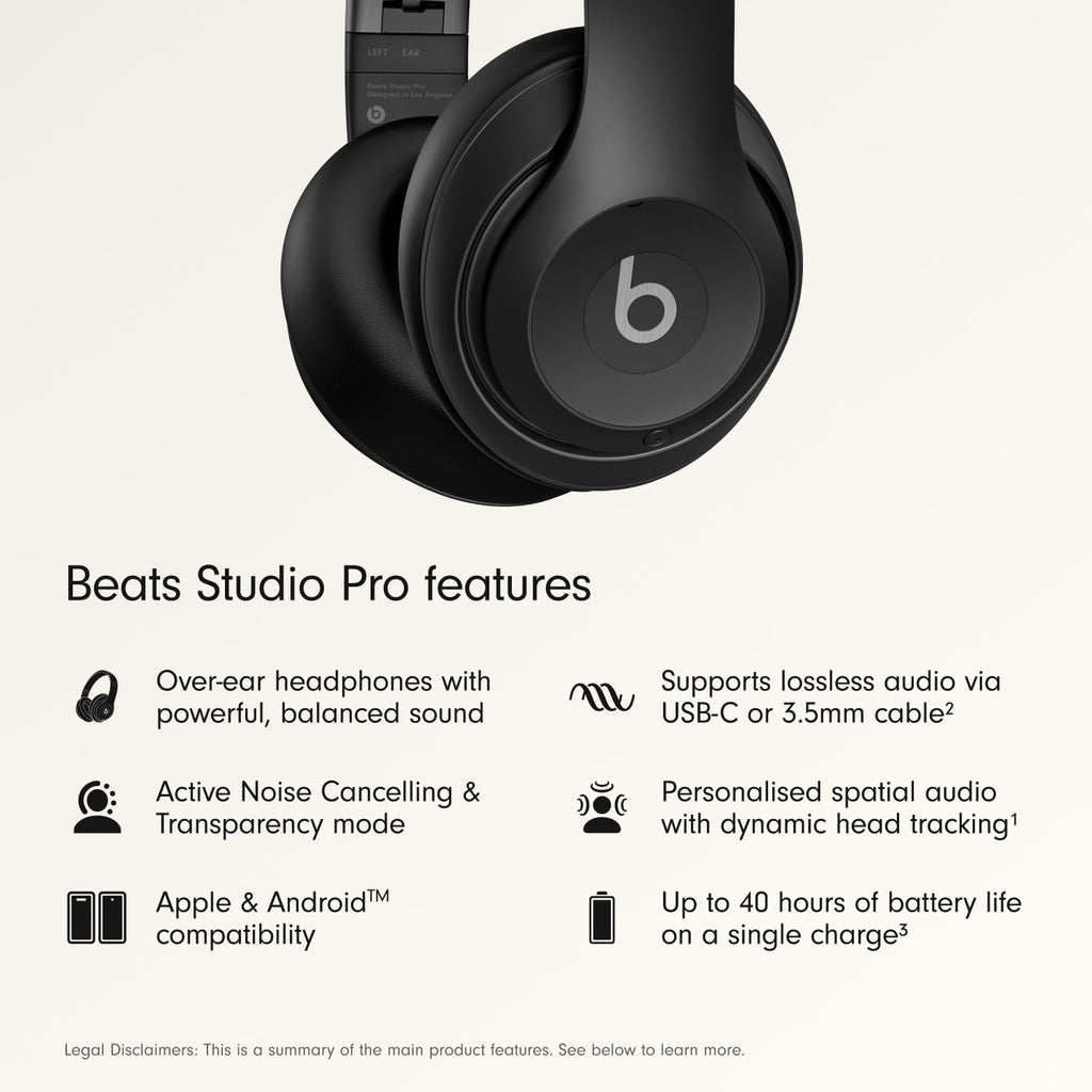 Beats Studio Pro with AppleCare+ for Headphones (2 Years) - Sandstone