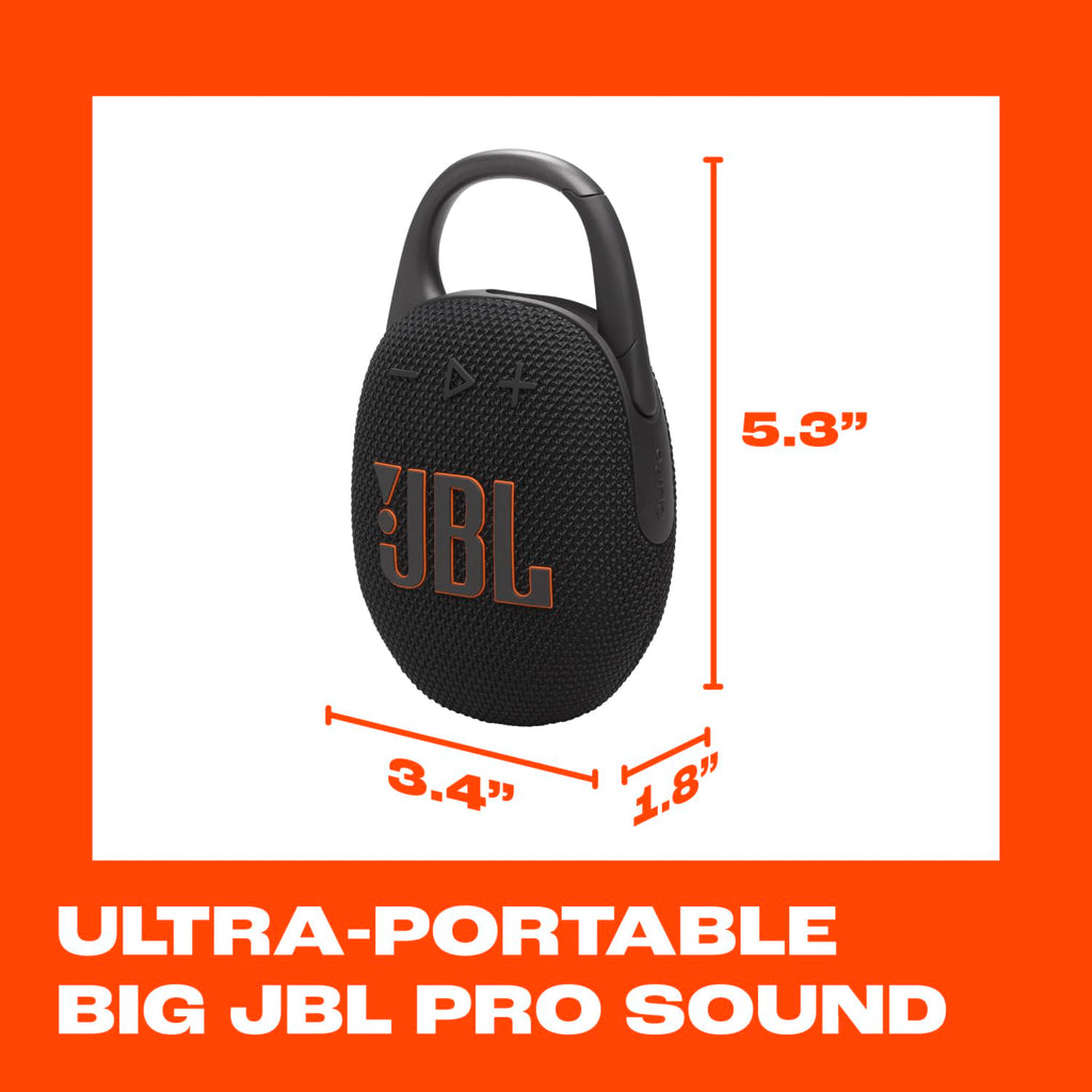 JBL Clip 5 - Ultra-Portable Waterproof Speaker - Sand