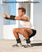 Sportneer Ankle Weights, Leg Weights Wrist Weights Straps