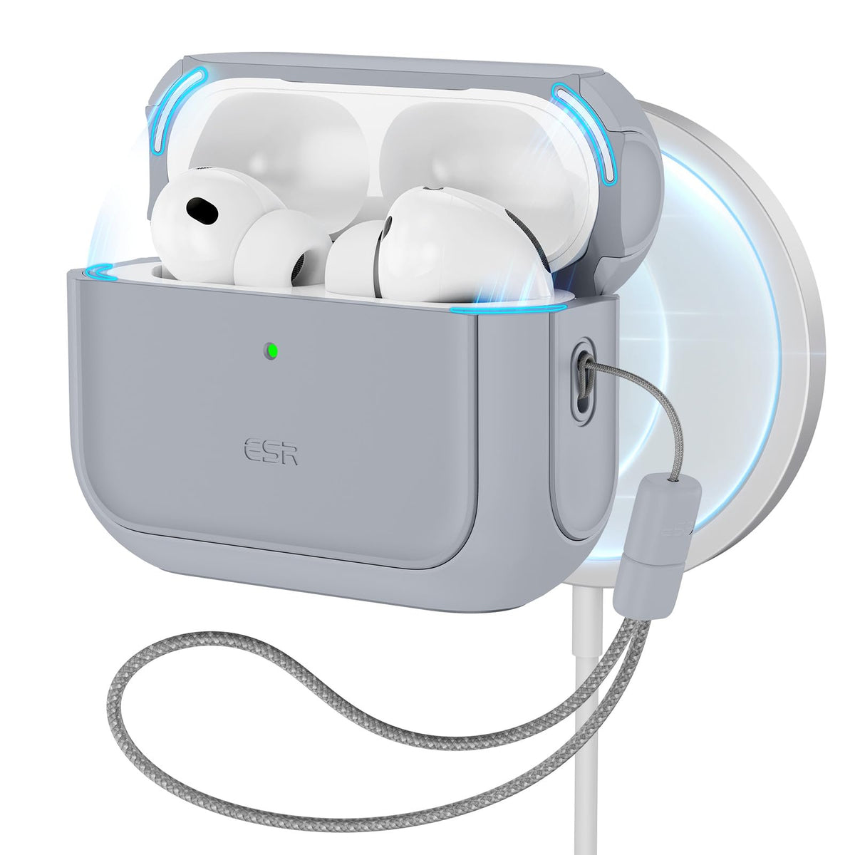 ESR for AirPods Pro 3 Case, Compatible with MagSafes, Purple