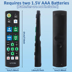 Universal Remote for All Samsung TV Remote, Replacement Compatible with All Samsung LED, LCD, QLED, HDTV, 3D Series Smart TVs (BN59-01259B)
