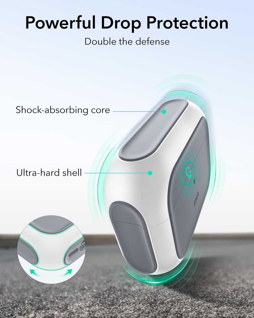 ESR for AirPods Pro 3 Case, Compatible with MagSafes, Purple