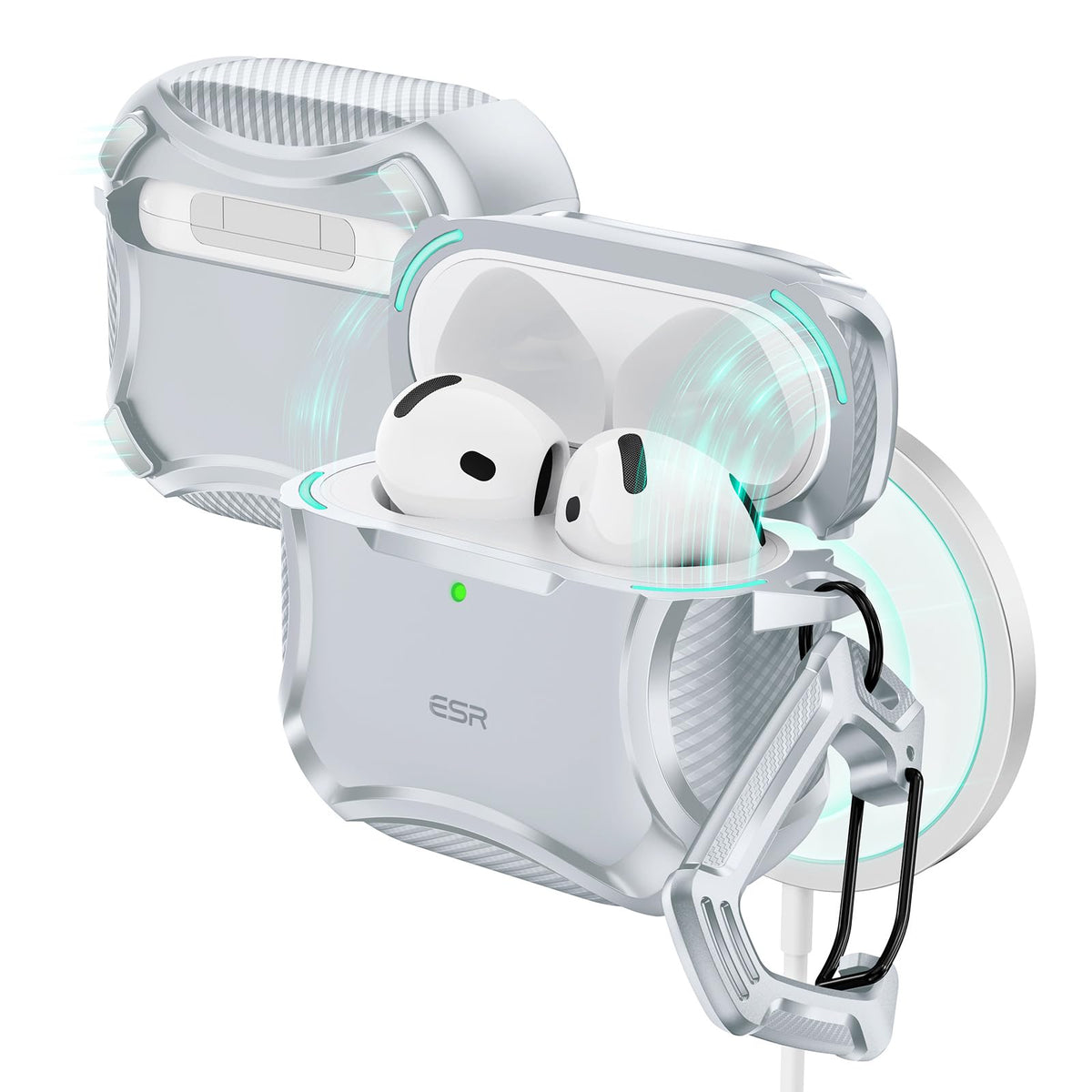 ESR for AirPods Pro 2 Case, Compatible with MagSafe, Navy Blue