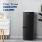 Apartment 7.1 Cu.Ft Refrigerator with Bottom Freezer Red
