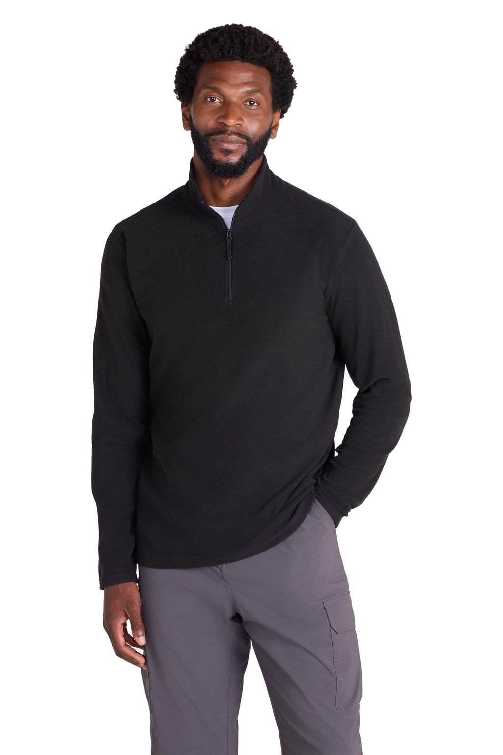 Mountain Warehouse Camber Mens Half-Zip Fleece Jumper