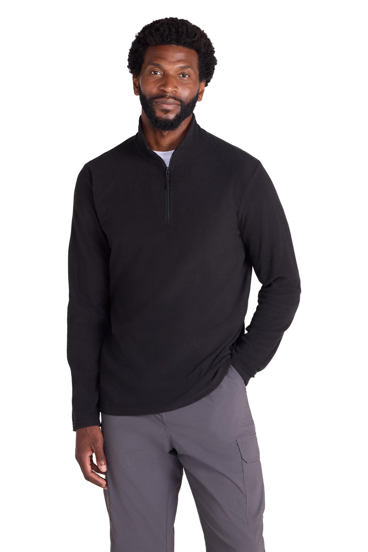 Mountain Warehouse Camber Mens Half-Zip Fleece Jumper