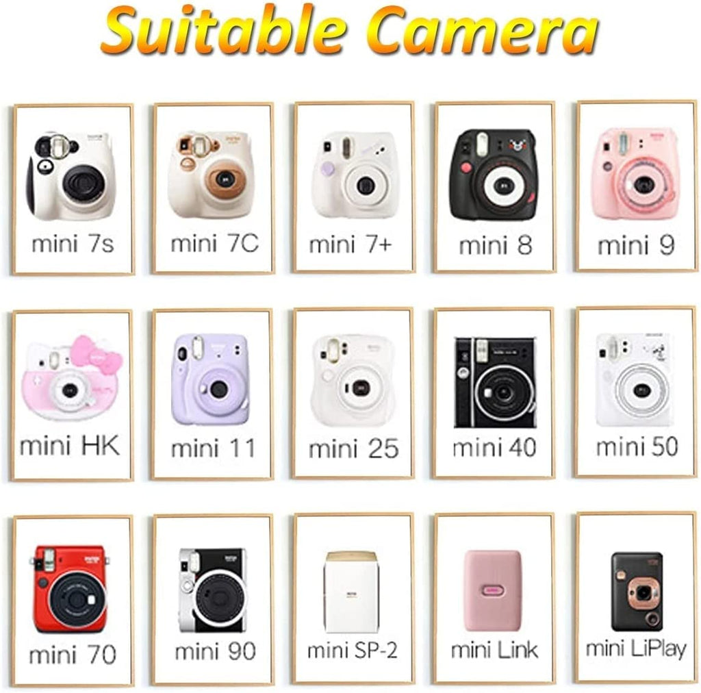 Fujifilm Instax Mini Instant Camera Film: 40 Shoots Total, (10 Sheets x 4) - Capture Memories Anytime, Anywhere - Boomph's Comprehensive Ultimate Performance Cloth Solution for Perfect Picture Quality