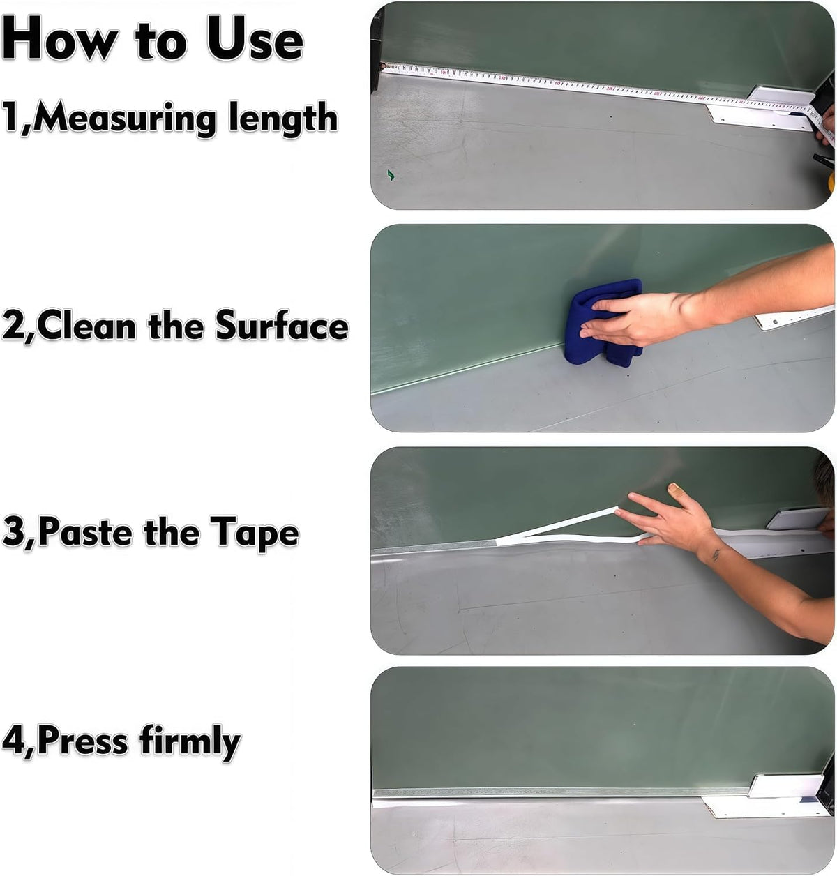 Silicone Seal Door Strip Bottom - 8M/26ft (W: 35MM) Silicone Sealing Sticker Self Adhesive Weather Stripping for Gaps of House, Glass Shower, Window and Door, Weatherproof Soundproof Insect Proof