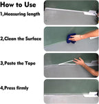 Silicone Seal Door Strip Bottom - 8M/26ft (W: 35MM) Silicone Sealing Sticker Self Adhesive Weather Stripping for Gaps of House, Glass Shower, Window and Door, Weatherproof Soundproof Insect Proof