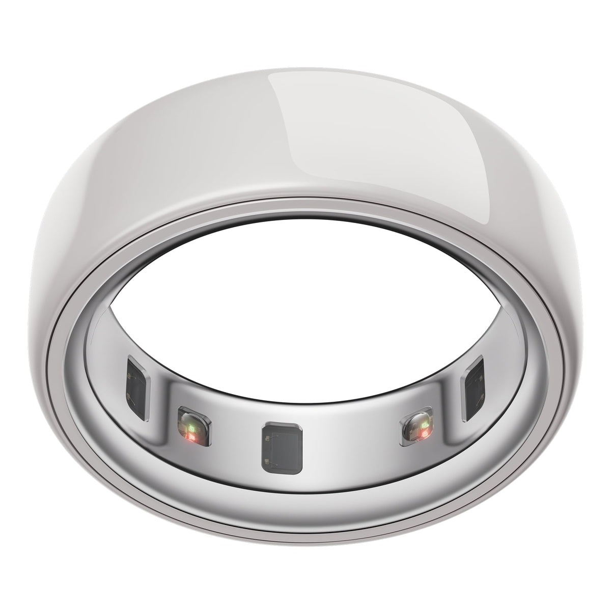 OURA Ring 4 Smart Ring - Ceramic Cloud - Size 9
