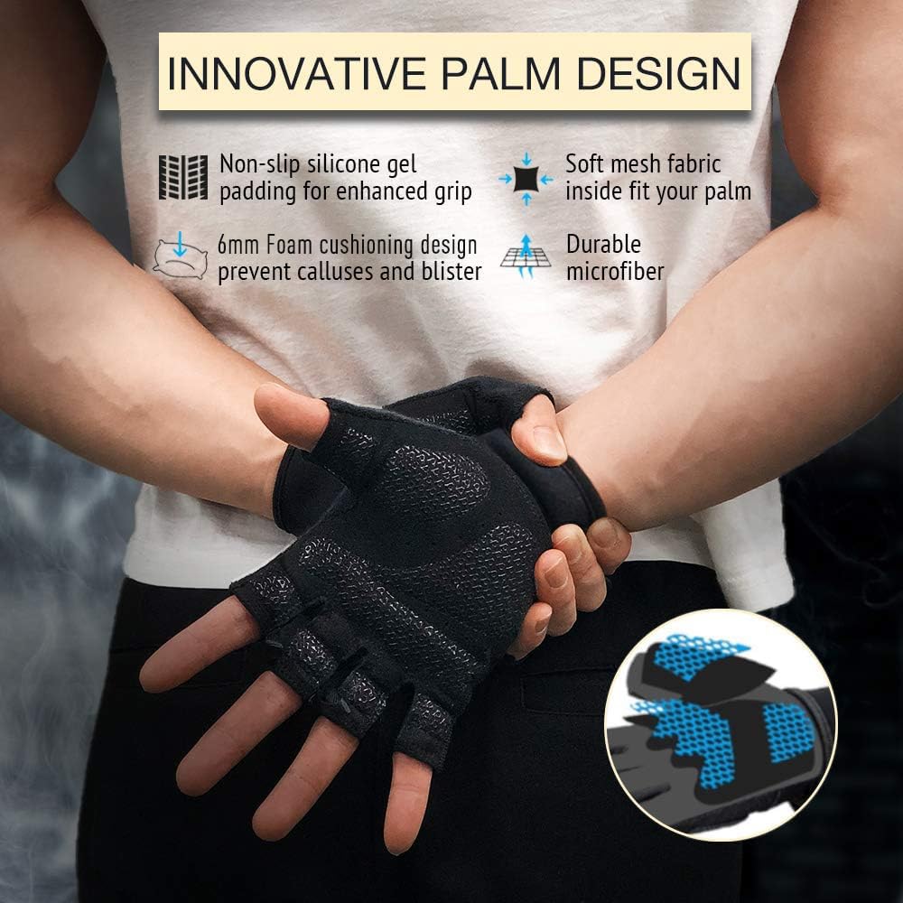 ATERCEL Weight Lifting Gloves, Gym Gloves Men Women