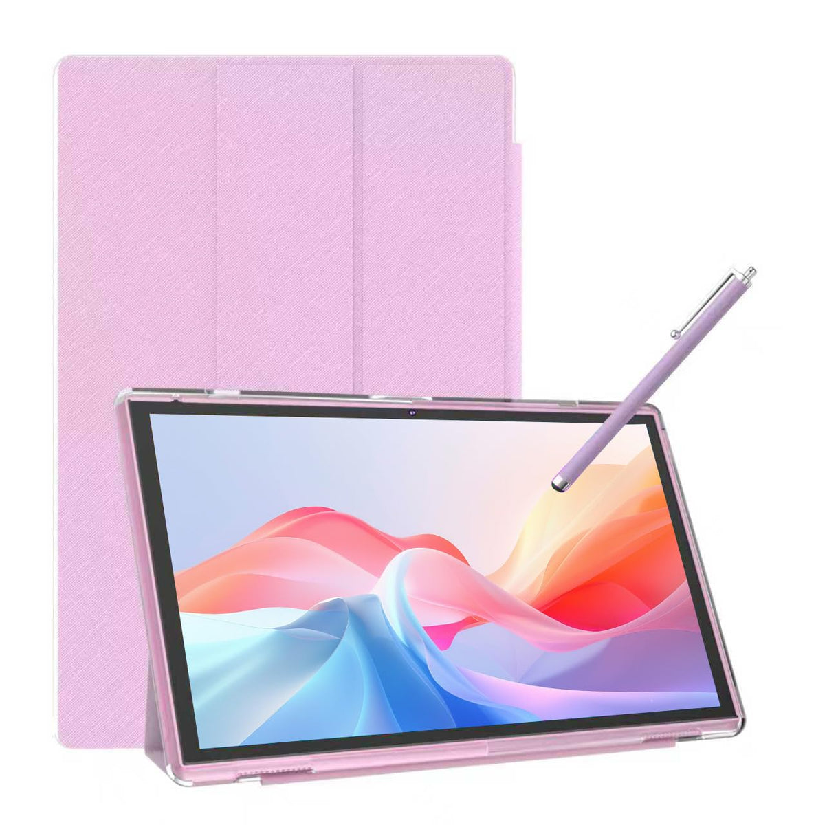 Android Tablet 10 Inch Tablet With Case Stylus Android 15 Tablets 8GB RAM 32GB ROM Support 1TB Expansion 6000mah Battery 10.1" IPS HD Touchscreen 2MP+8MP Dual Camera WIFI-6 Bluetooth5.0 Tablets