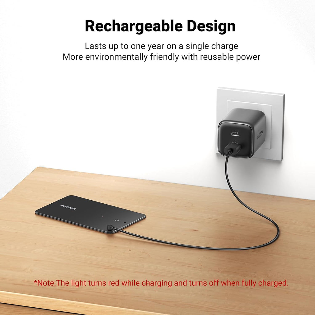 UGREEN FineTrack Slim Wallet Tracker for Apple Find My (iOS only), 1.7mm