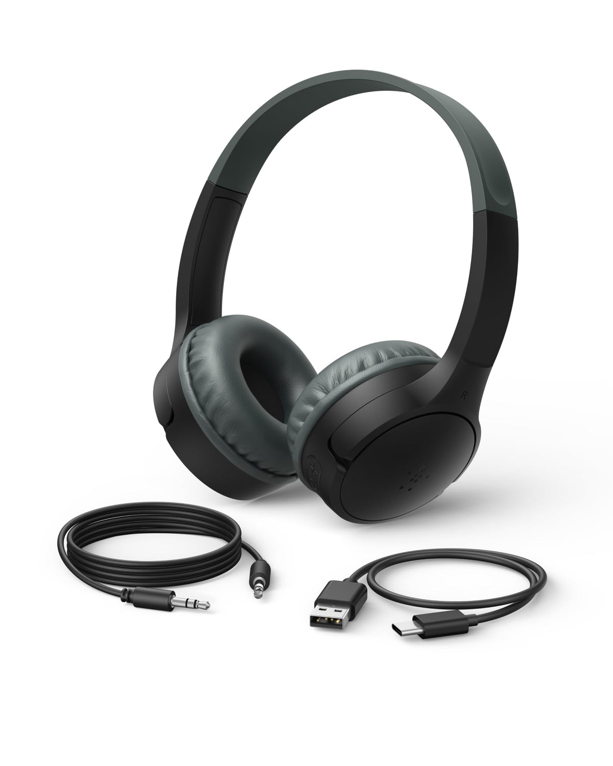 Belkin SoundForm Mini Kids Headphones, Wireless & Wired, 30H Playtime, Case