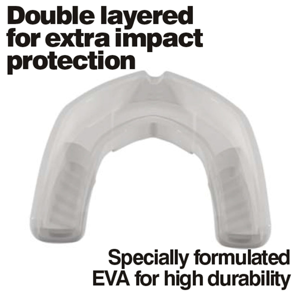 Dr Knox's Gum Shield Adult Youth & Junior Premium Boil & Bite for Contact Sports Including: Mouth Guard Boxing, MMA, Gum Shield Rugby, Football, Lacrosse, Hockey, Karate & Martial Arts Mouthguard
