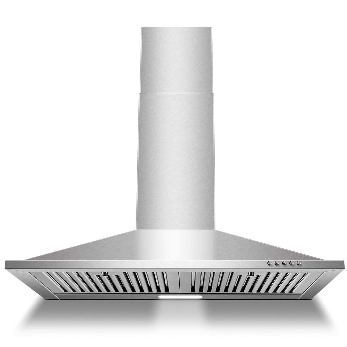 24 inch Range Hood, Ducted/Ductless Range Hood 450CFM, Wall Mount