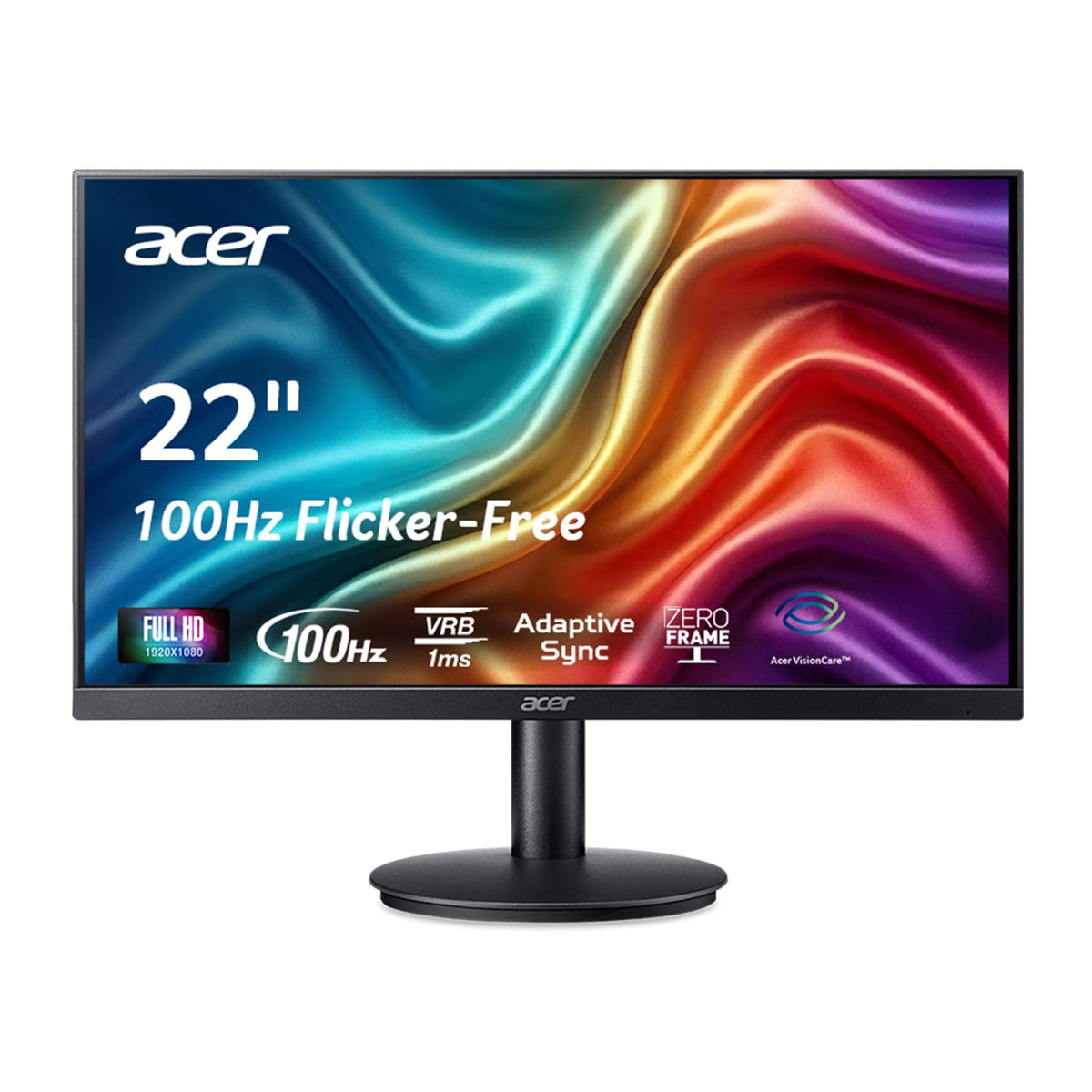 Acer 27in FHD 1920x1080 IPS 120Hz Gaming Monitor | Office KB272 G0bi