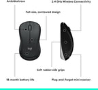 Logitech MK540 Advanced Wireless Keyboard and Mouse Combo for Windows