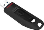 SANDISK Ultra 256GB, USB-A Flash Drive, Up to 100MB/s Read Speeds