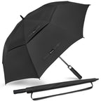 NINEMAX Large Golf Umbrella Windproof Strong 54/62/68 Inch,Extra Big Golf Umbrellas Automatic Open Double Canopy for Gents Women