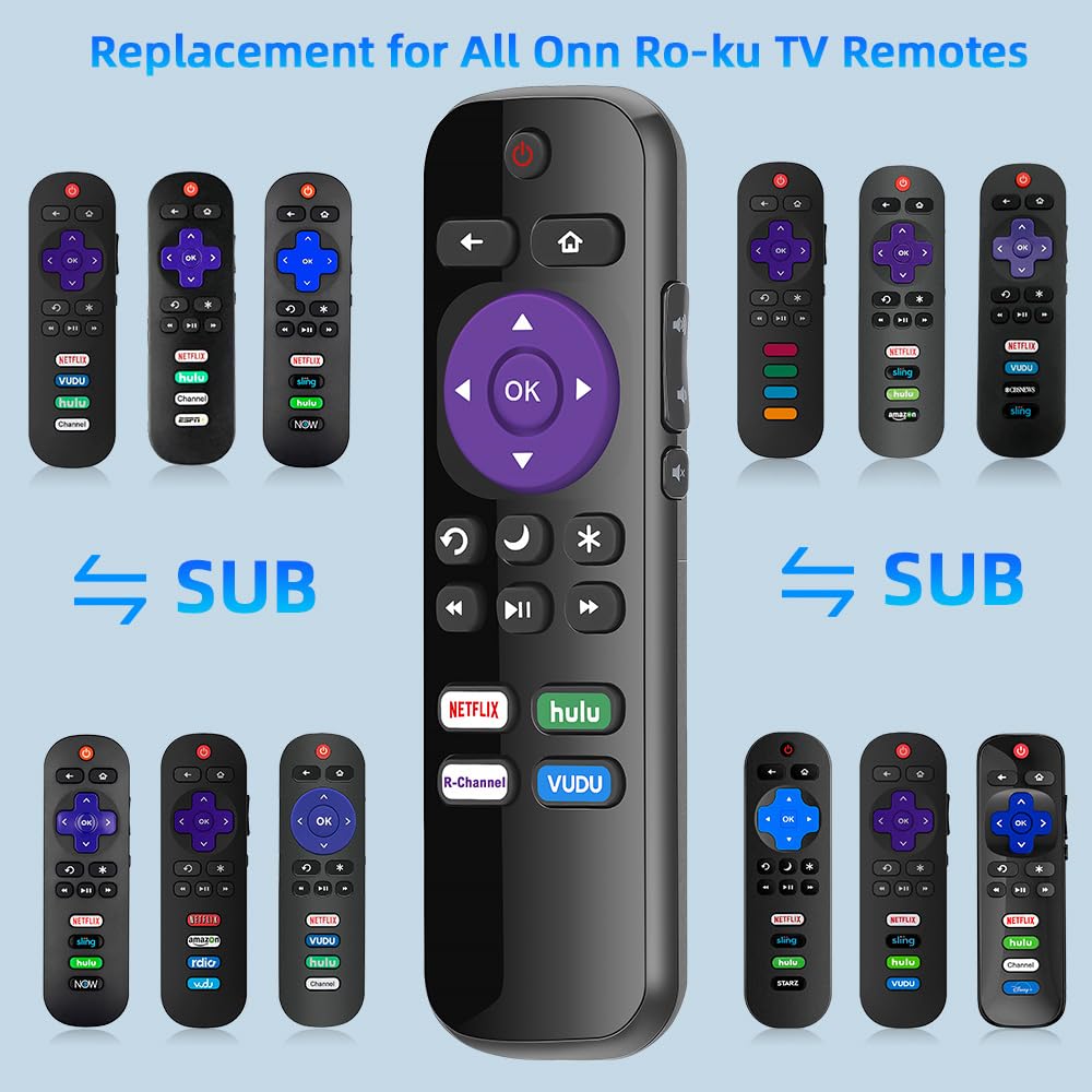 for Samsung-Smart-TV-Remote-Replacement, Universal for All Samsung TVs (BN59-01315A)
